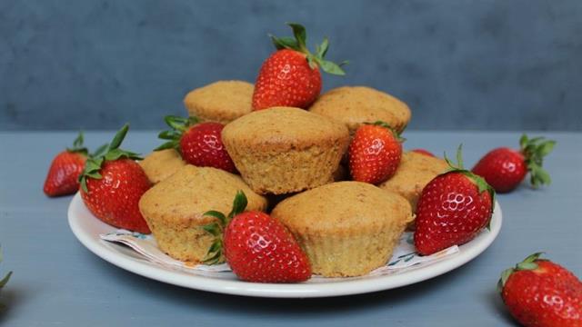 Upečte si jahodové muffiny bez lepku
